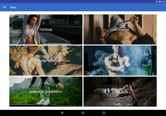 Bosu Balance Trainer by Fitify android App screenshot 0