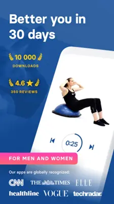 Bosu Balance Trainer by Fitify android App screenshot 7